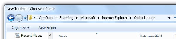 Como adicionar a barra de Quick Launch no Windows 7 Como adicionar a barra de Quick Launch no Windows 7