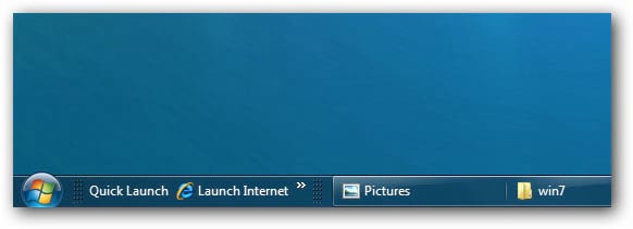 Como adicionar a barra de Quick Launch no Windows 7 Como adicionar a barra de Quick Launch no Windows 7