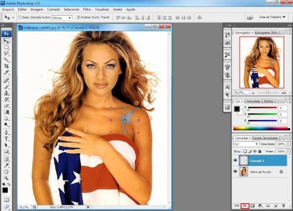 Como colocar uma tatuagem no Photoshop Como colocar uma tatuagem no Photoshop