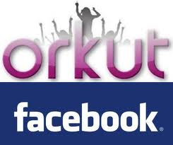 Facebook e Orkut no topo das redes sociais no Brasil