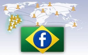 Brasil j� ocupa a 3� posi��o em n�meros de usu�rio do Facebook