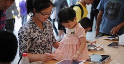 China conta com apenas seis lojas da Apple