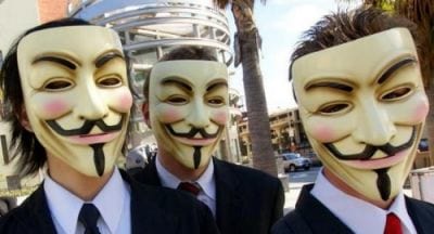 Anonymous ataca PayPal, Symantec e ImageShack no Dia de Guy Fawkes