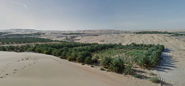 Google Street View - Oásis de Liwa