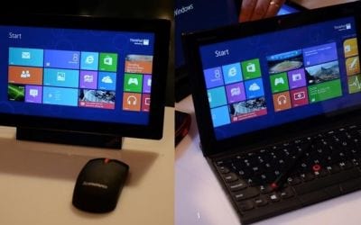 Lenovo apresenta seu tablet com Windows 8 Pro