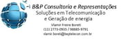 B&P Consultoria e Representações B&P Consultoria e Representações