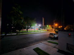 Foto noturna ultrawide