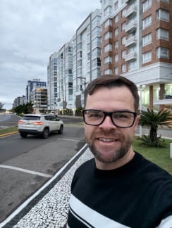 Selfie diurna pouca luz