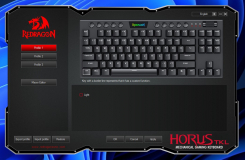 K621 Horus TKL software 