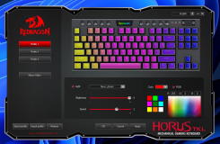 K621 Horus TKL software