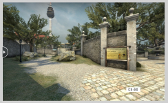 CS:GO - Overpass: Fundo