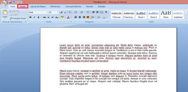 Como inserir clip-arts no Word Como inserir clip-arts no Word