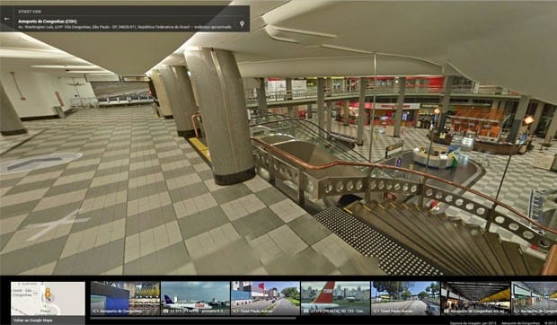 Google Street View conta com novas imagens de aeroportos e estações de trem Google Street View conta com novas imagens de aeroportos e estações de trem