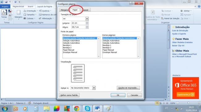 Word: como configurar margens de acordo com as normas ABNT? Word: como configurar margens de acordo com as normas ABNT?