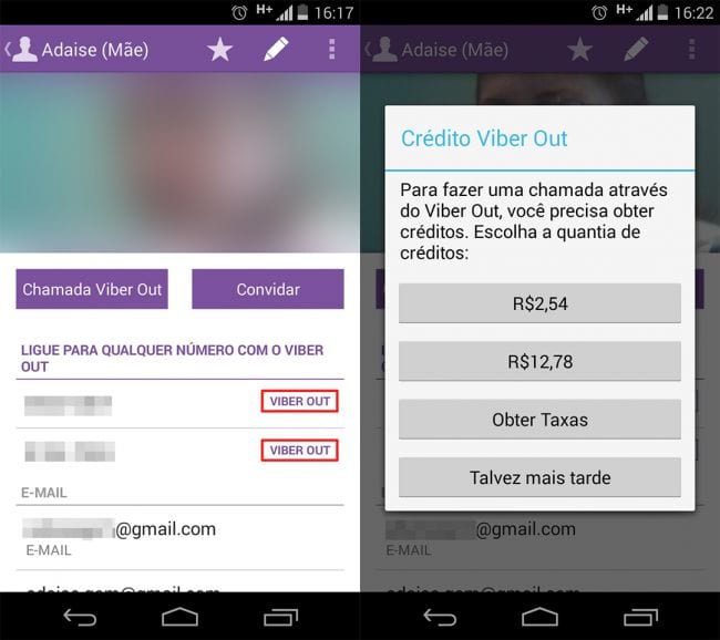 como ligar gratis pelo viber