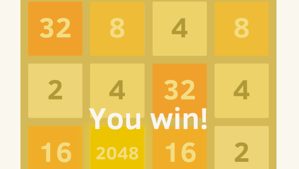 2048, o jogo que é febre do momento