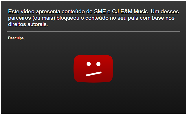 Resultado de imagem para canal excluido do youtube