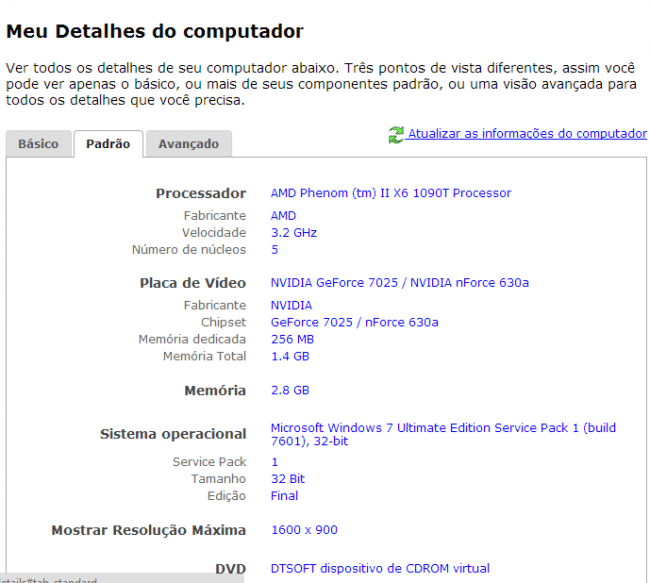 Como descobrir se um jogo roda no seu PC - Positivo do seu jeito Como descobrir se um jogo roda no seu PC