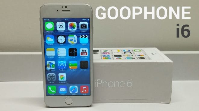 iPhone 6 clonado roda com Android iPhone 6 clonado roda com Android