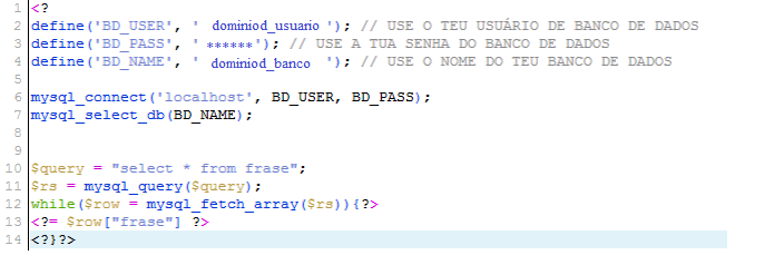 Minha primeira conexão PHP com banco de dados MySQL cPanel Minha primeira conexão PHP com banco de dados MySQL cPanel