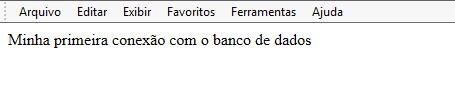 Minha primeira conexão PHP com banco de dados MySQL cPanel Minha primeira conexão PHP com banco de dados MySQL cPanel