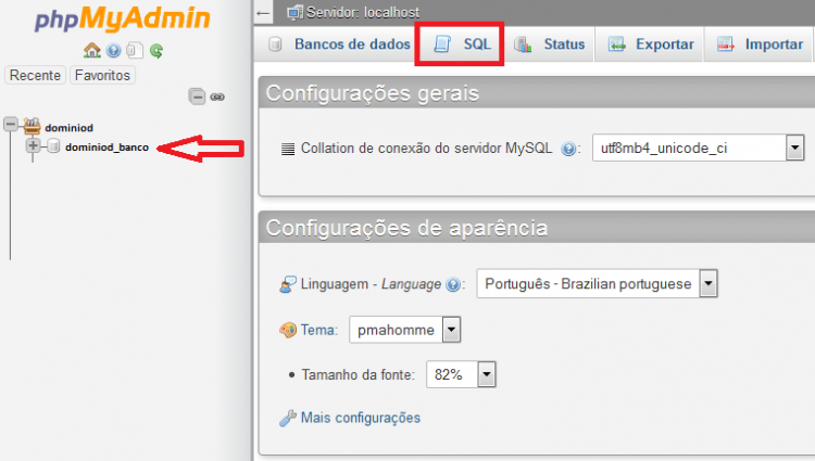 Minha primeira conexão PHP com banco de dados MySQL cPanel Minha primeira conexão PHP com banco de dados MySQL cPanel