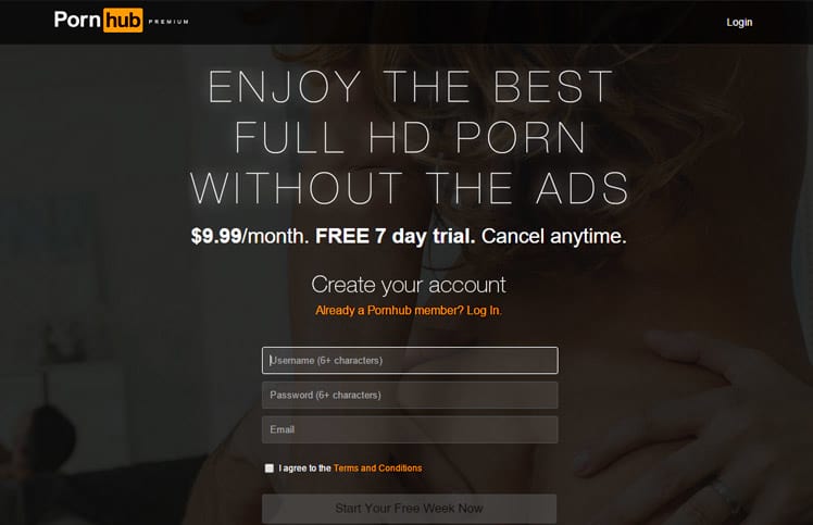 Pornhub anuncia serviço de assinaturas Pornhub anuncia serviço de assinaturas