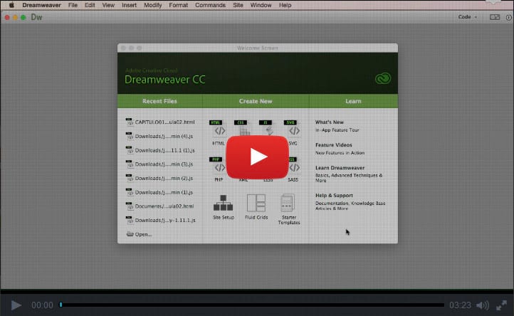 Curso de Dreamweaver CC Curso de Dreamweaver CC