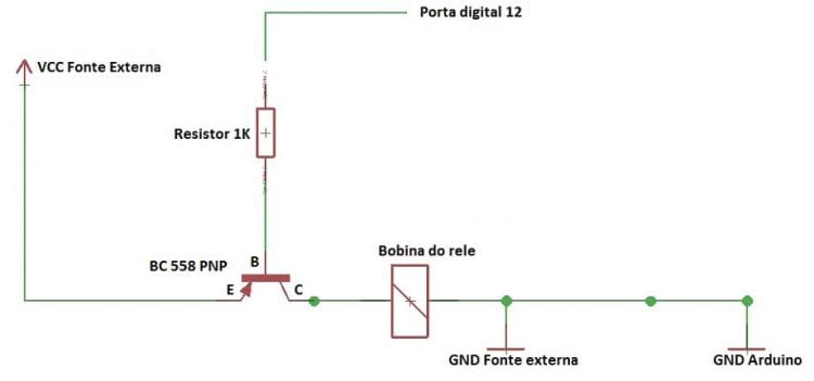 Arduino Uno - Aula 11 – Acionando uma carga com o uso de relê – parte 2 Arduino Uno - Aula 11 – Acionando uma carga com o uso de relê – parte 2