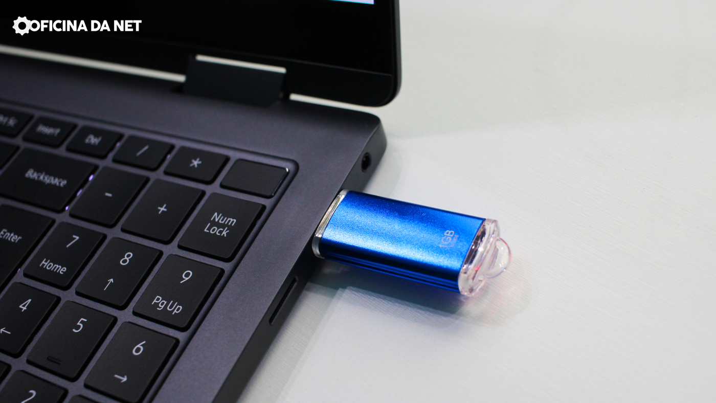 Pendrive. Fonte: Oficina da Net