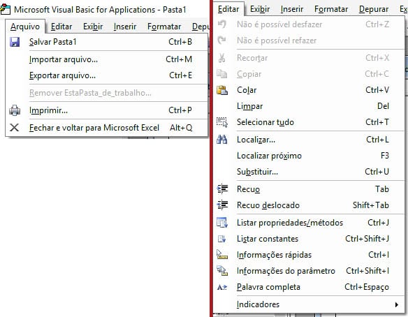 Curso de VBA aula 01 - Primeiros passos Curso de VBA aula 01 - Primeiros passos