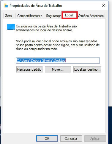 Como sincronizar a área de trabalho do Windows com o OneDrive