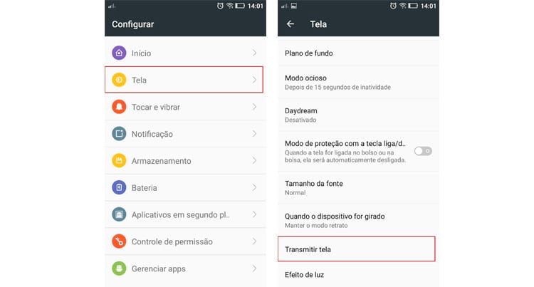 Como transmitir a tela do Android para o computador?