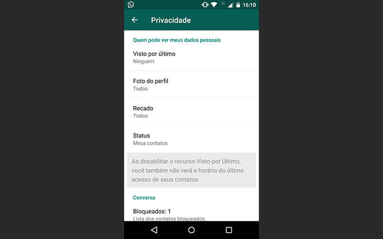 Opções de Privacidade. Opções de Privacidade.
