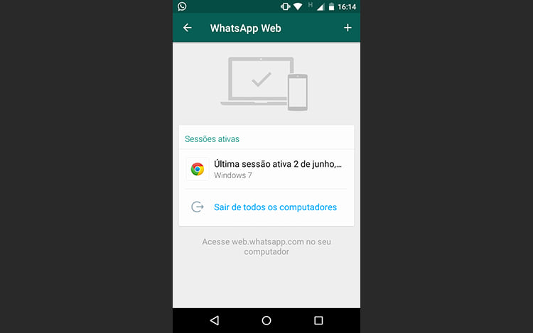 Clique no "+" para escanear o QR Code e adicionar um novo dispositivo. Clique no "+" para escanear o QR Code e adicionar um novo dispositivo.
