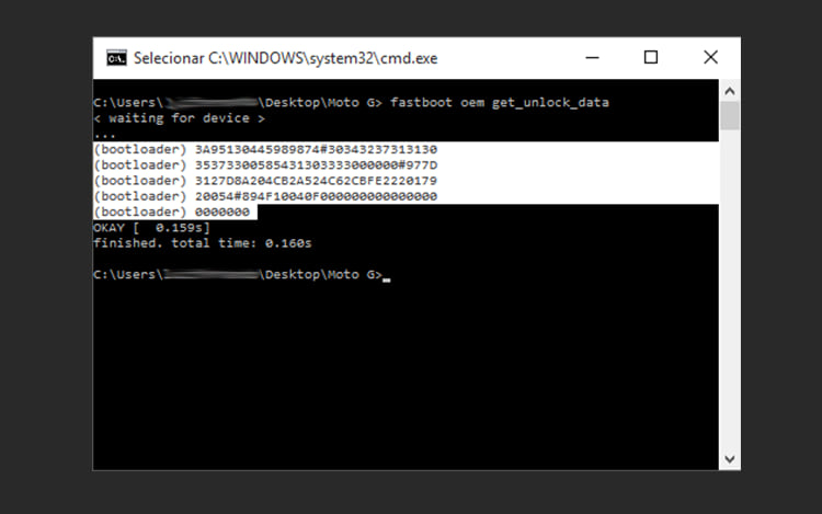 fastboot oem get_unlock_data.