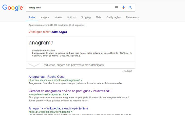 Easter Eggs escondidos no Google