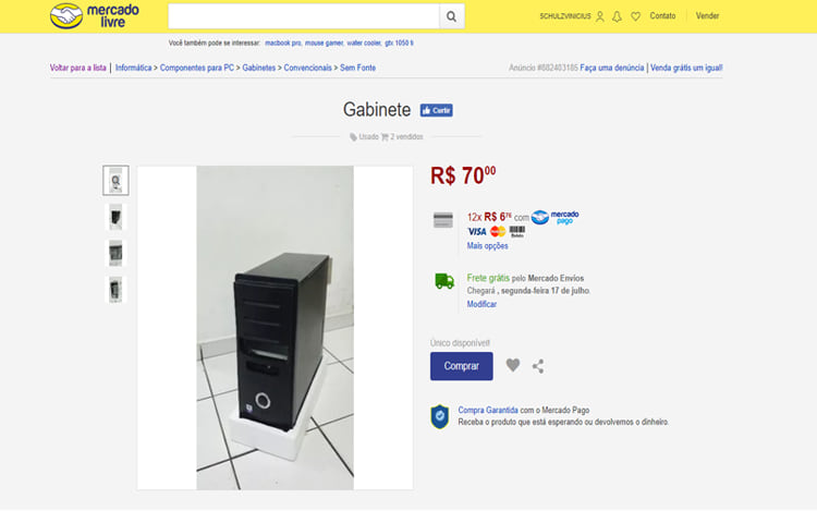 Montando um PC Gamer com menos de R$1.500 Montando um PC Gamer com menos de R$1.500