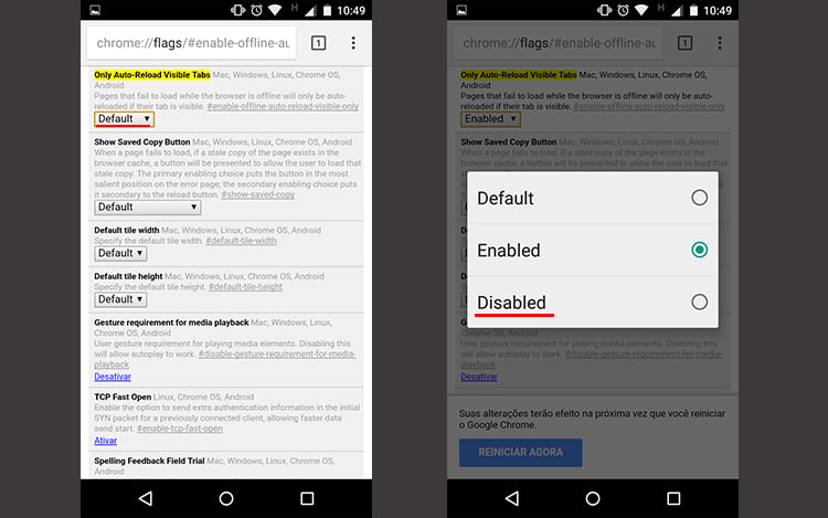 Como acelerar o Google Chrome no seu Smartphone