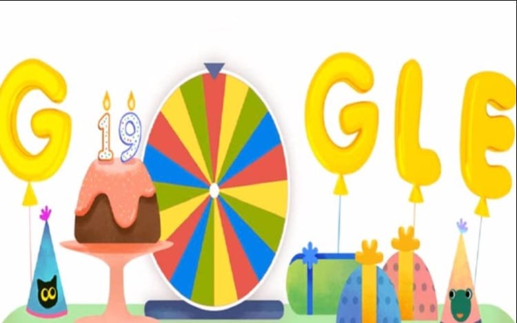 Jovem dos games: Google comemora 19 anos e libera doodle com 19 jogos • B9