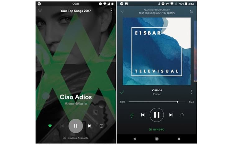 Spotify testa nova interface para Android Spotify testa nova interface para Android