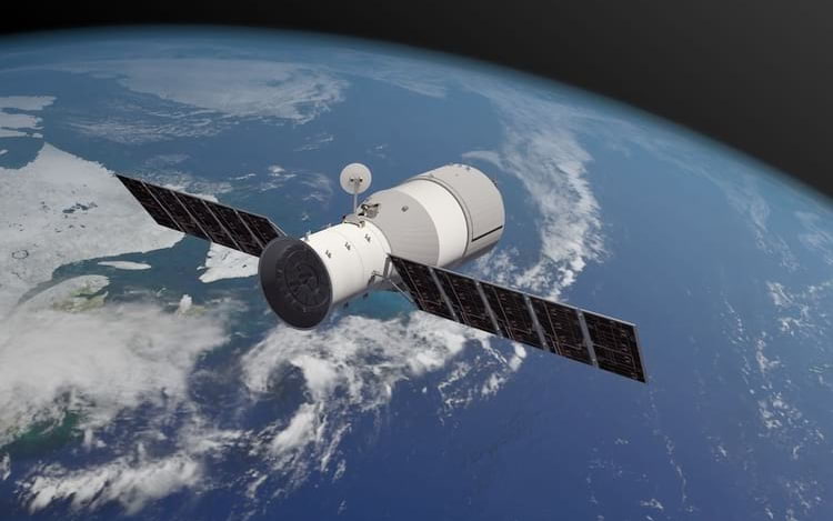 Estação espacial Tiangong-1 cai no Pacífico Estação espacial Tiangong-1 cai no Pacífico