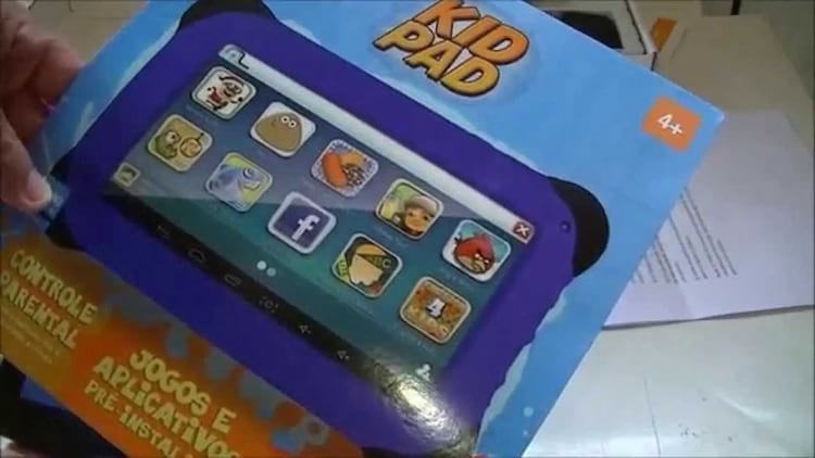 Children's Educational Table Multilaser Kid Pad