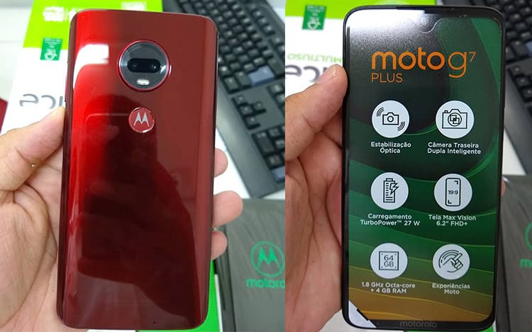 Leak: Moto G7 Plus vaza, confirma especificações e notch em gota Leak: Moto G7 Plus vaza, confirma especificações e notch em gota