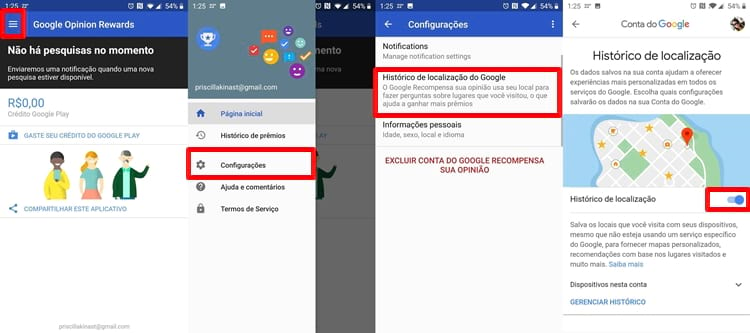 Como usar o Google Opinion Rewards para ganhar recompensas