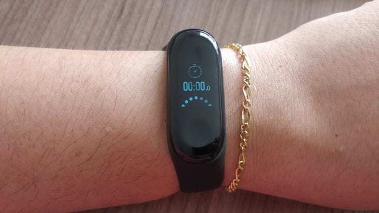 mi band 4 mostra calorias