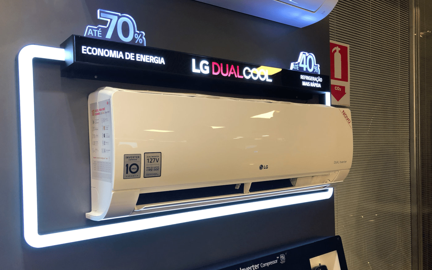 LG DUAL Inverter Split 127V conhe a o novo ar 