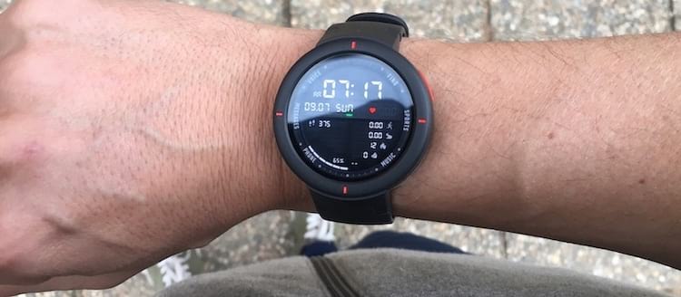 relógio cardíaco xiaomi amazfit verge