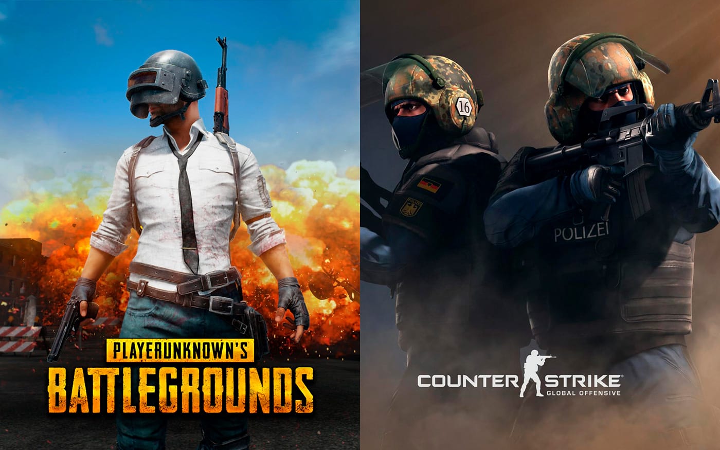 PlayerUnknown's Battlegrounds Counter-Strike: Global Offensive