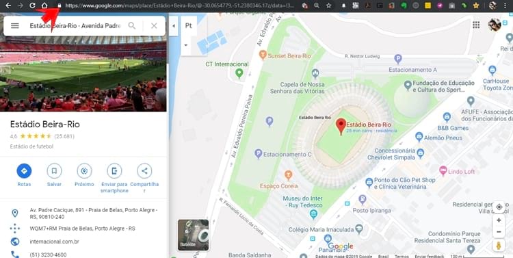 Veja como compatilhar um endereço do Google Maps no WhatsApp